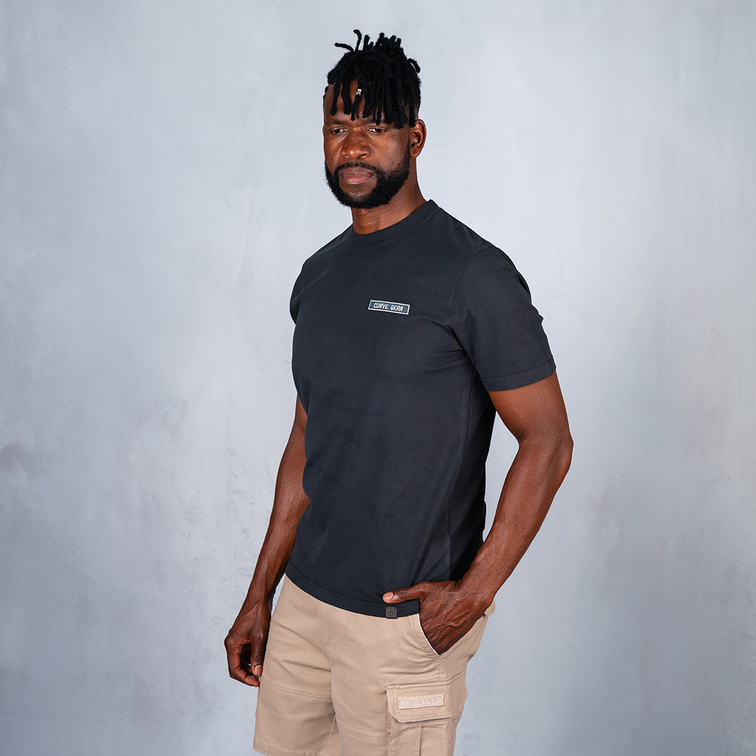 The Turbine T-Shirt S/Sleeve Charcoal