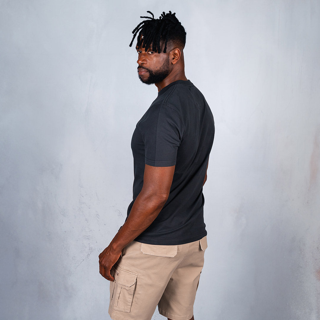 The Turbine T-Shirt S/Sleeve Charcoal