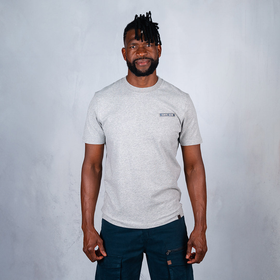 The Turbine T-Shirt S/Sleeve Grey Melange