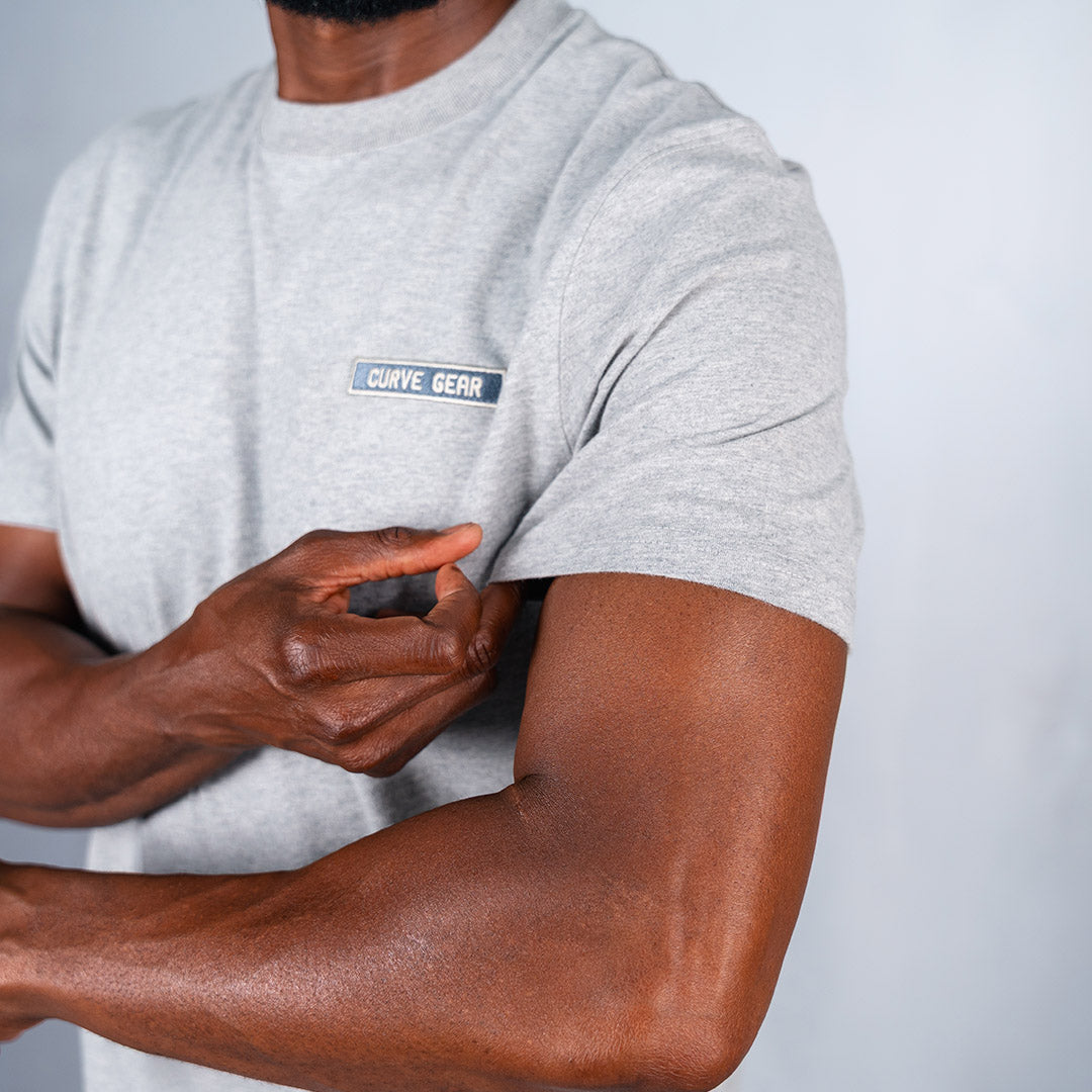 The Turbine T-Shirt S/Sleeve Grey Melange