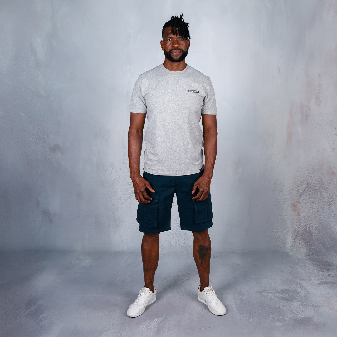 The Turbine T-Shirt S/Sleeve Grey Melange