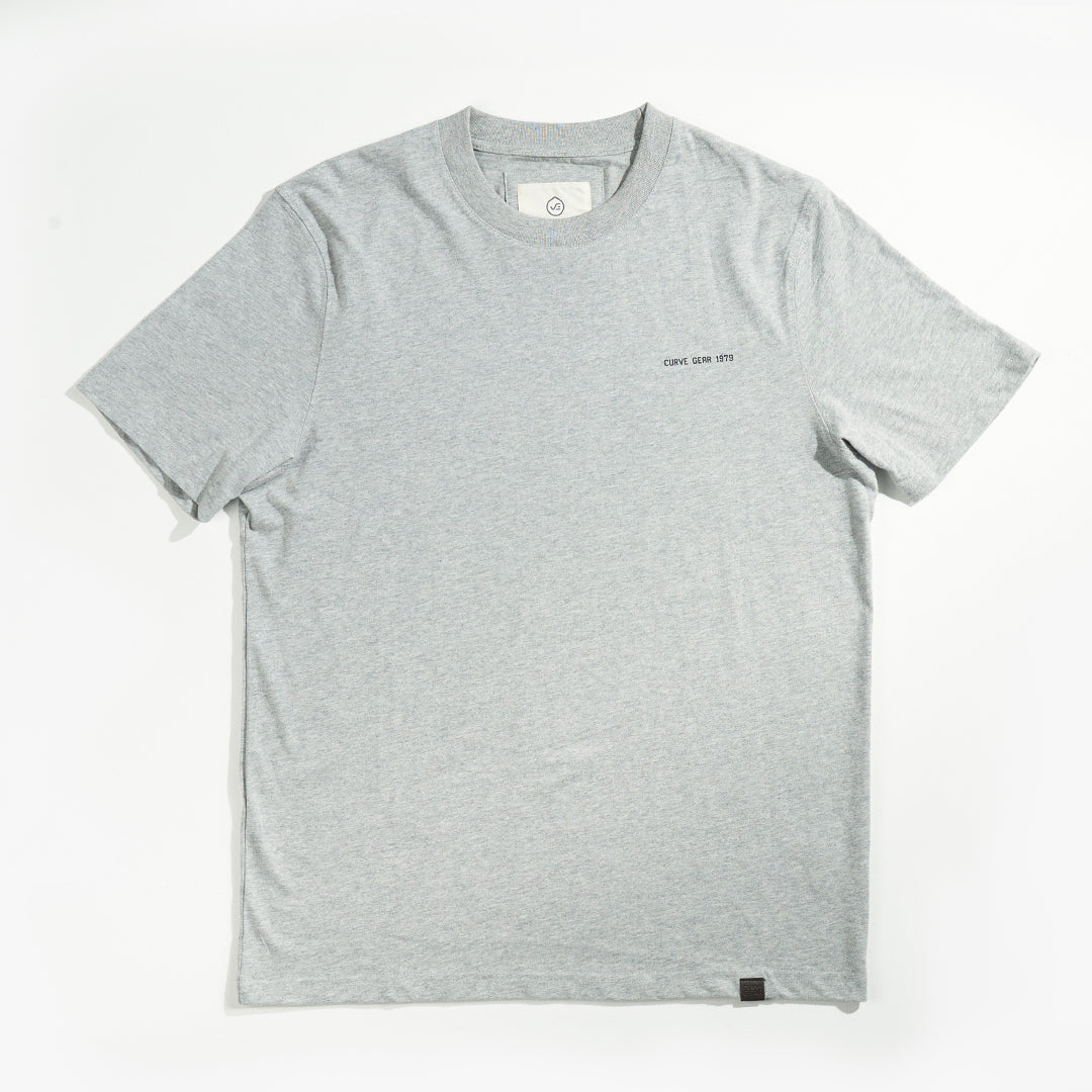 The Turbine T-Shirt S/Sleeve Grey Melange