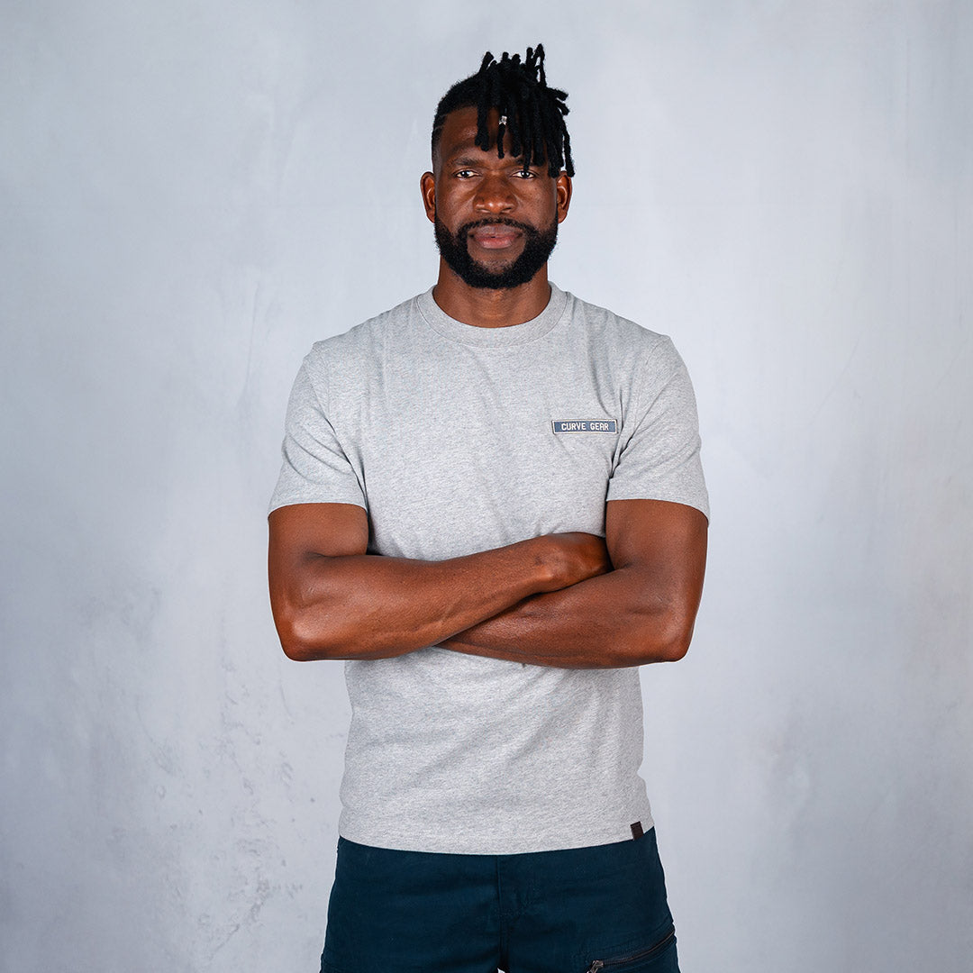 The Turbine T-Shirt S/Sleeve Grey Melange