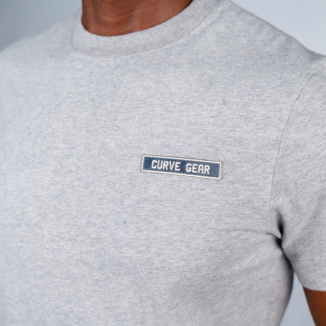 The Turbine T-Shirt S/Sleeve Grey Melange