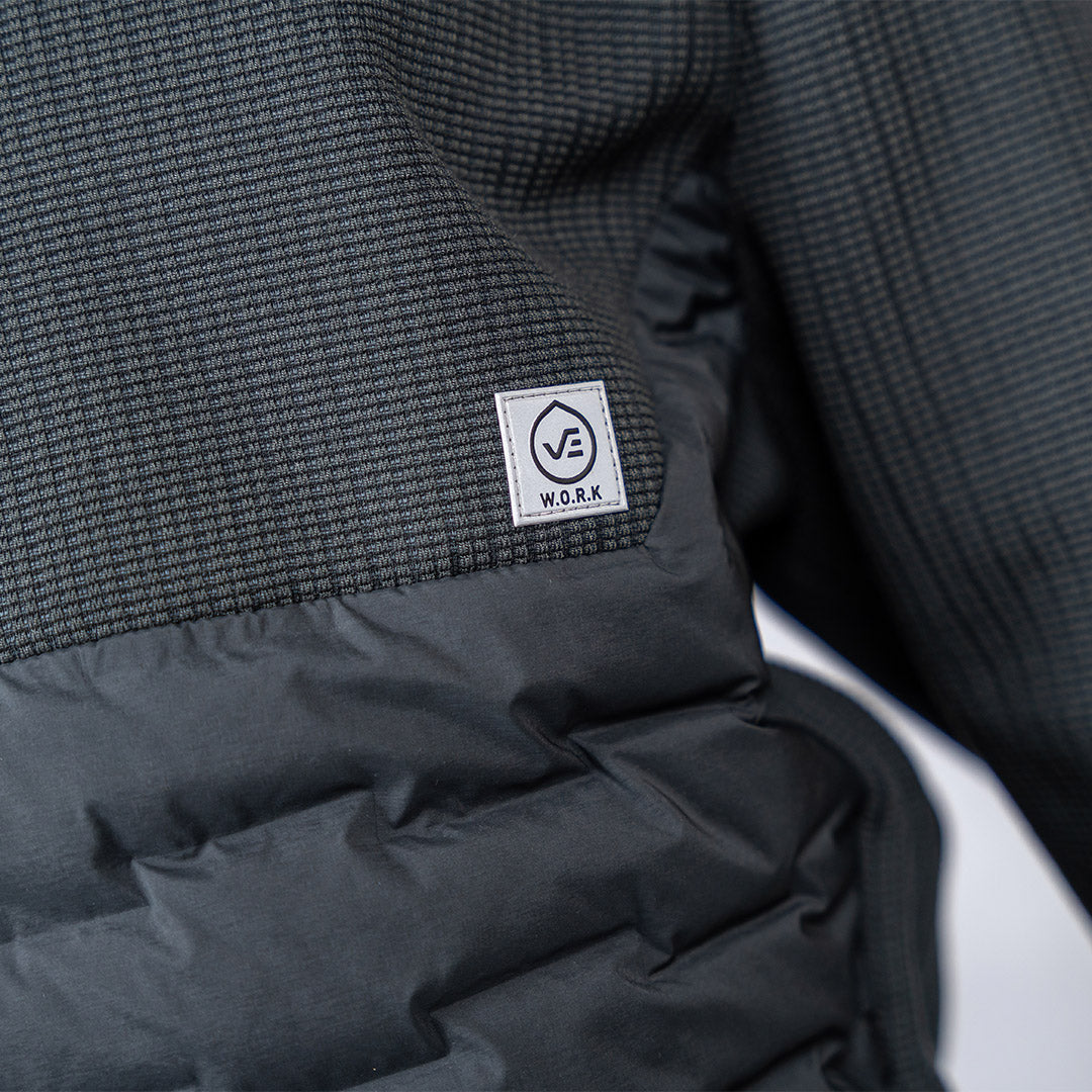 W.O.R.K Hybrid Jacket Charcoal