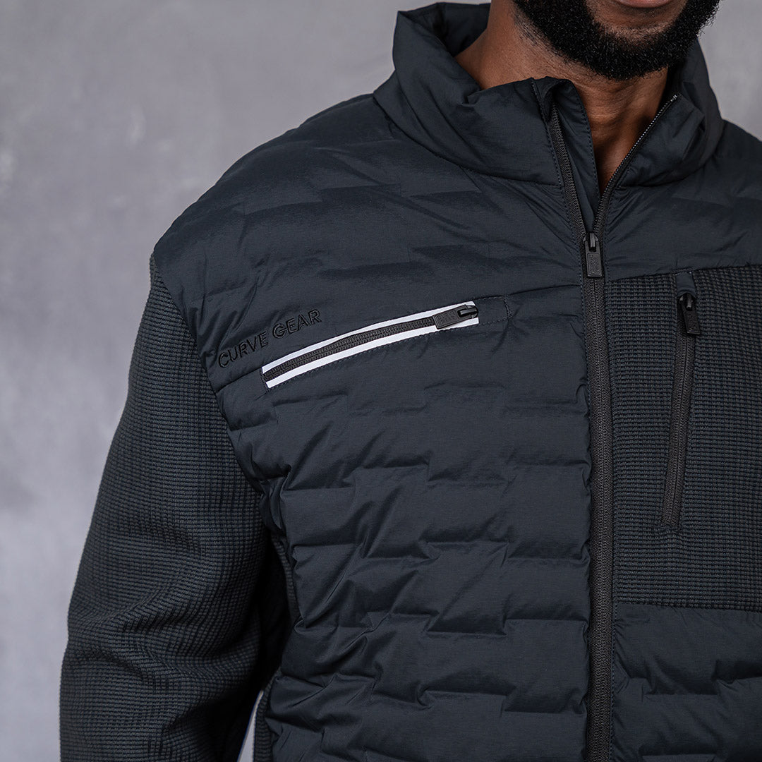 W.O.R.K Hybrid Jacket Charcoal