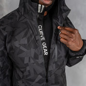 W.O.R.K Zip Up Waterproof Jacket Camo
