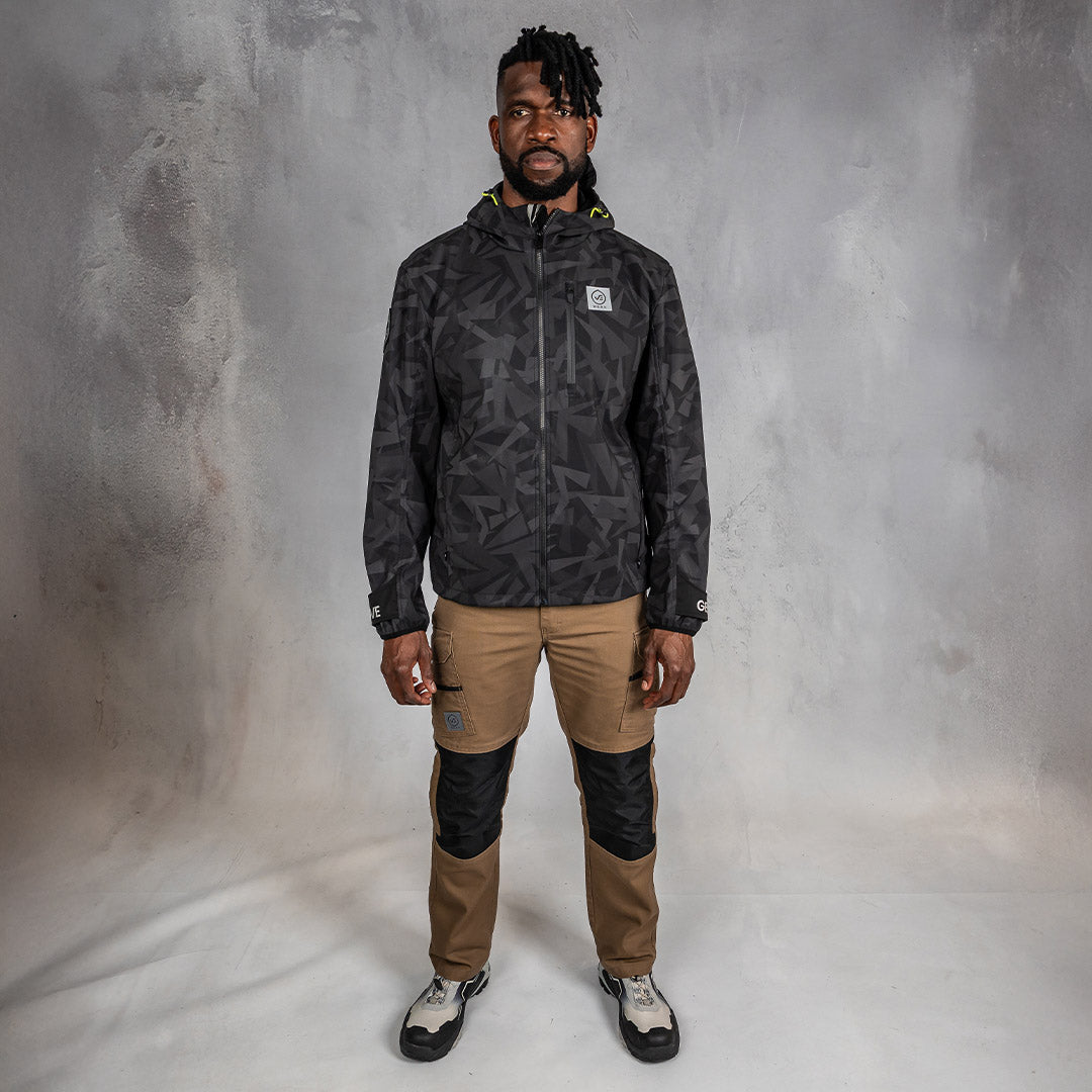 W.O.R.K Zip Up Waterproof Jacket Camo - Curve Gear W.O.R.K Zip Up Waterproof Jacket Camo - Curve Gear