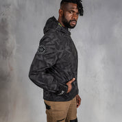 W.O.R.K Zip Up Waterproof Jacket Camo