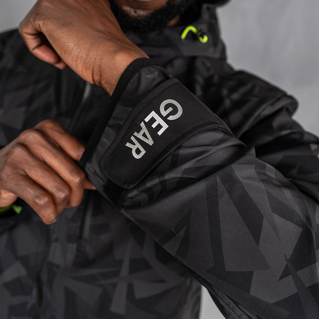 W.O.R.K Zip Up Waterproof Jacket Camo