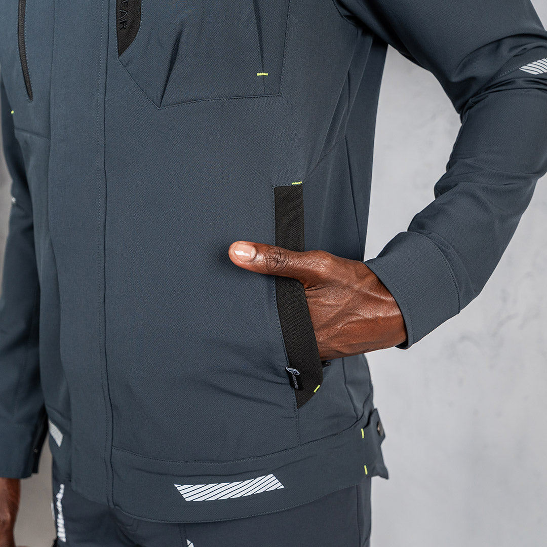 W.O.R.K Kinetic Stretch Jacket Grey