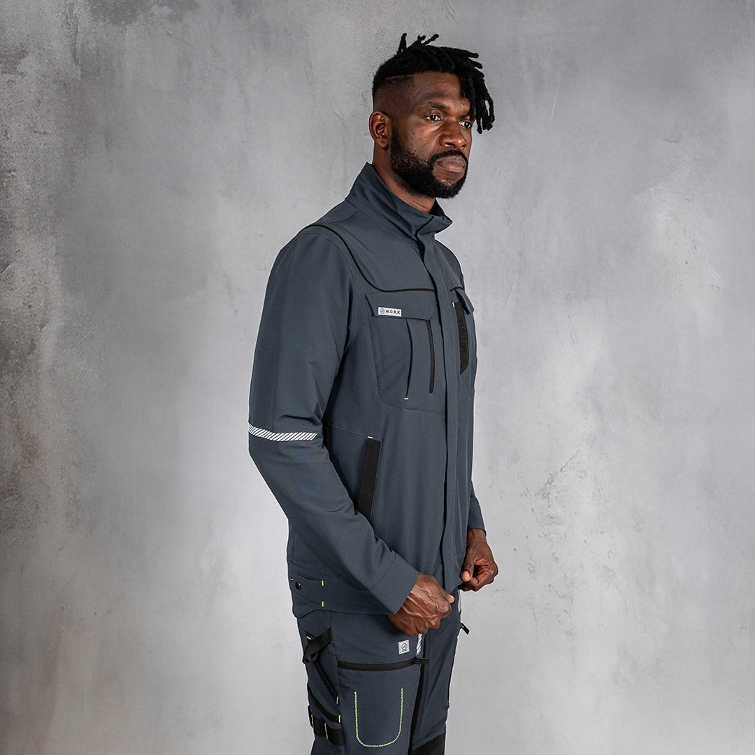 W.O.R.K Kinetic Stretch Jacket Grey