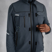 W.O.R.K Kinetic Stretch Jacket Grey