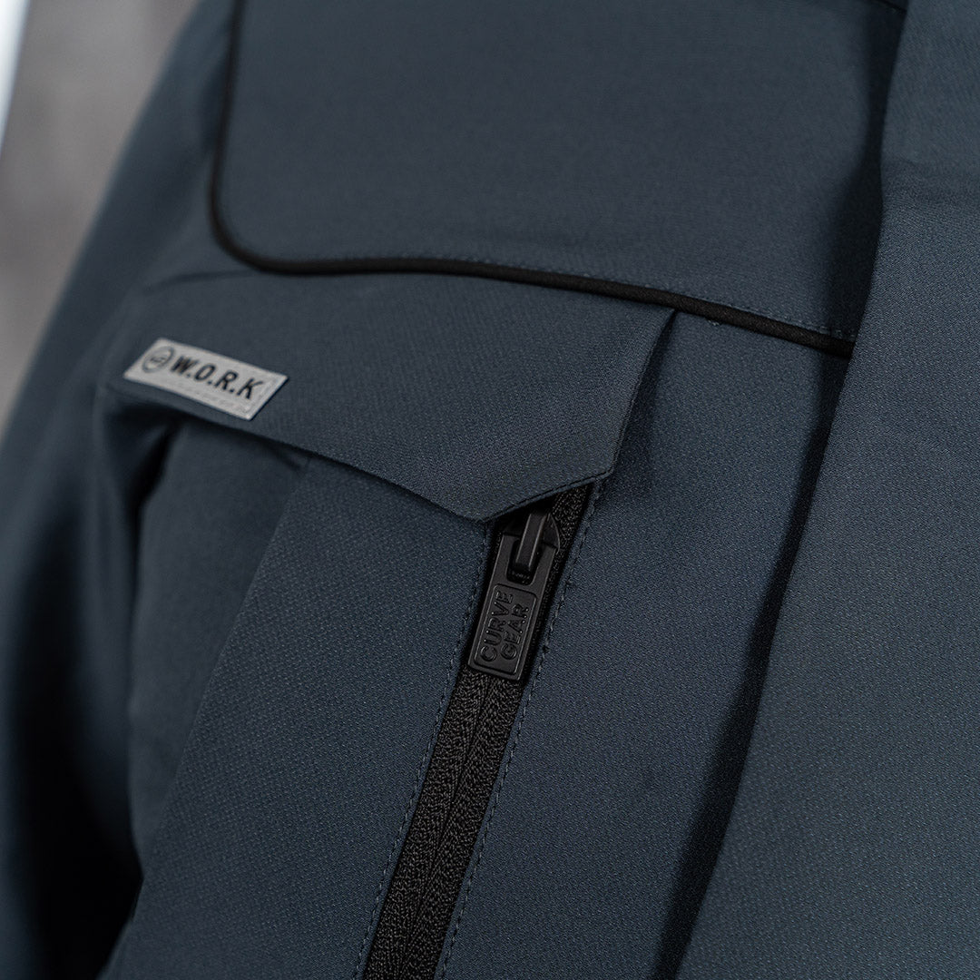 W.O.R.K Kinetic Stretch Jacket Grey