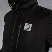 W.O.R.K Zip Up Waterproof Jacket Black