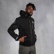 W.O.R.K Zip Up Waterproof Jacket Black