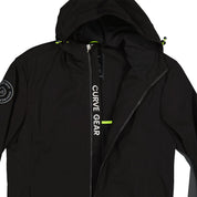 W.O.R.K Zip Up Waterproof Jacket Black