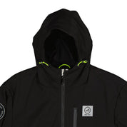 W.O.R.K Zip Up Waterproof Jacket Black