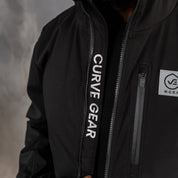 W.O.R.K Zip Up Waterproof Jacket Black