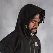 W.O.R.K Zip Up Waterproof Jacket Black