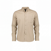 W.O.R.K Cotton Stretch L/Sleeve shirt Khaki