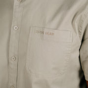 W.O.R.K Cotton Stretch S/Sleeve Shirt Khaki