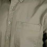 W.O.R.K Cotton Stretch S/Sleeve Shirt Olive