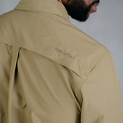 W.O.R.K Ripstop 4 Way Stretch L/Sleeve Shirt Khaki