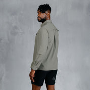 W.O.R.K Ripstop 4 Way Stretch L/Sleeve Shirt Light Grey Green