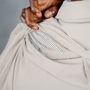 W.O.R.K Ripstop 4 Way Stretch L/Sleeve Shirt Stone