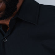 W.O.R.K Ripstop Reflective L/S Shirt Black & Charcoal