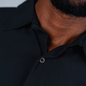 W.O.R.K Ripstop Reflective L/S Shirt Black & Charcoal