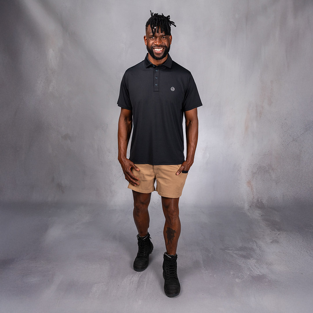 W.O.R.K Technical Golfer Black