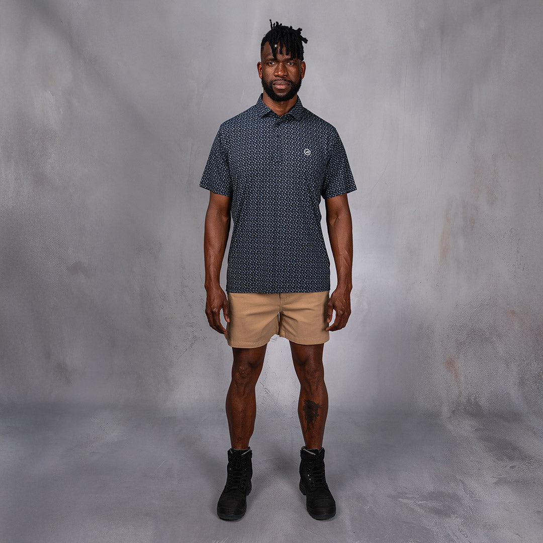 W.O.R.K Technical Golfer Black & Off White