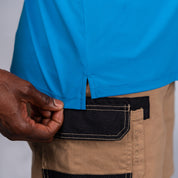 W.O.R.K Technical Golfer Bright Blue