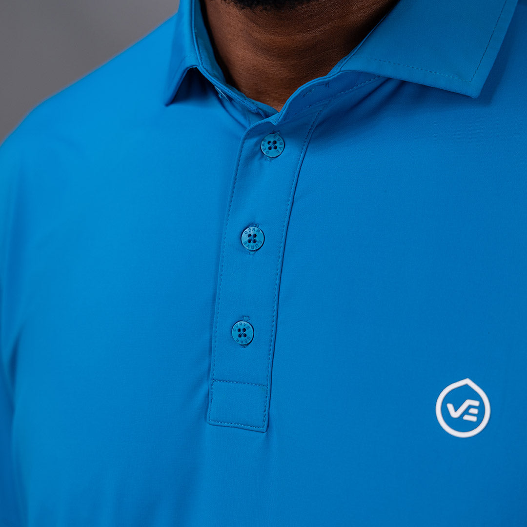 W.O.R.K Technical Golfer Bright Blue