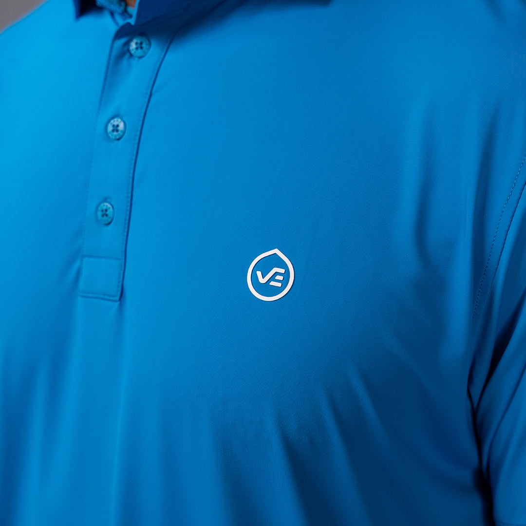 W.O.R.K Technical Golfer Bright Blue