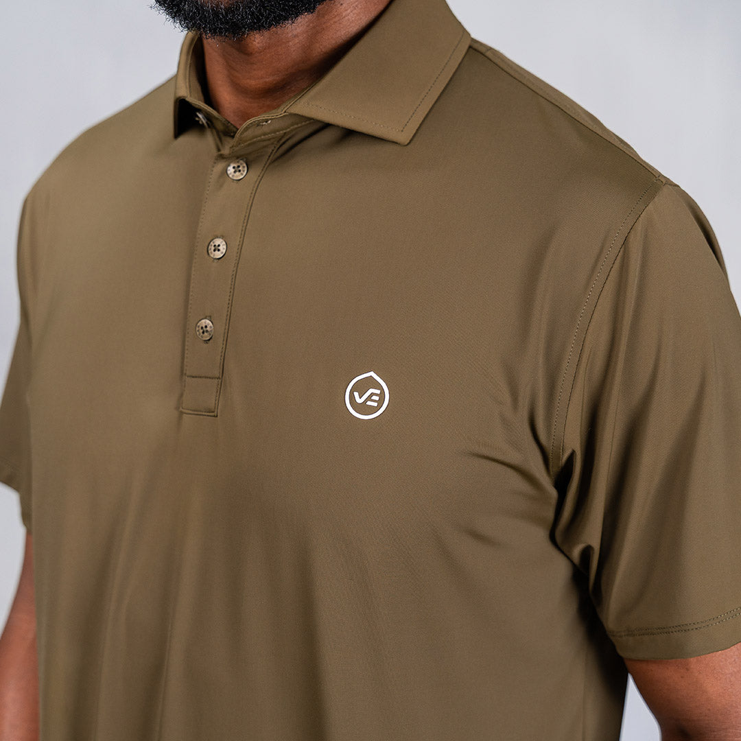 W.O.R.K Technical Golfer Dark Olive