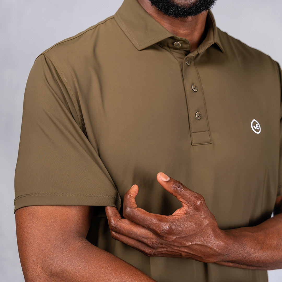 W.O.R.K Technical Golfer Dark Olive