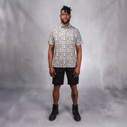 W.O.R.K Technical Golfer Grey Camo Print