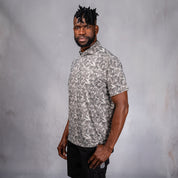 W.O.R.K Technical Golfer Grey Camo Print