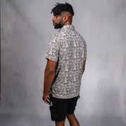 W.O.R.K Technical Golfer Grey Camo Print