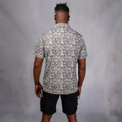 W.O.R.K Technical Golfer Grey Camo Print