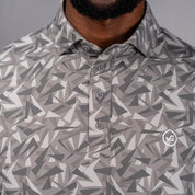 W.O.R.K Technical Golfer Grey Camo Print