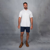 W.O.R.K Technical Golfer Off White & Grey Print