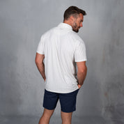 W.O.R.K Technical Golfer Off White & Grey Print