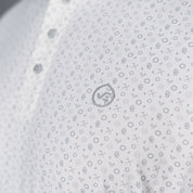 W.O.R.K Technical Golfer Off White & Grey Print