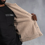 Wool Lumber Jacket Black