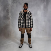 Wool Lumber Jacket Black