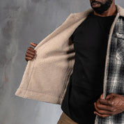 Wool Lumber Jacket Black